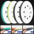 thumbnail image 6 of 4 Pack Foam Sanding Pads for Orbital Sander, 5 Inch 8 Holes Orbital Sander Surfprep Foam Pad, 6 of 7