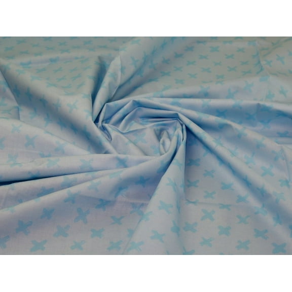 Minerva 100% Cotton Fabric Sky - per yard
