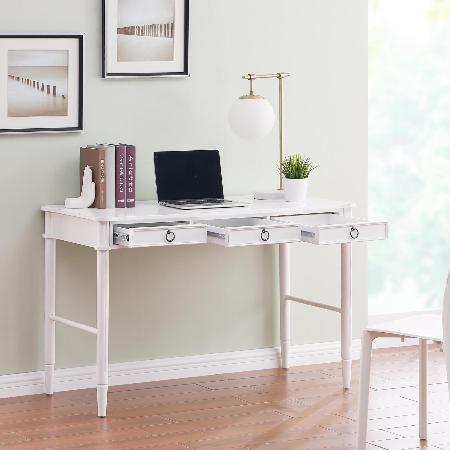 Sei Folwick Modern Farmhouse Writing Desk Walmart Com Walmart Com