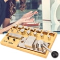 thumbnail image 4 of Professional Jewelry Making Tool, Metal Ring Bender with Wood Support for Earring Ring Repair, Multi Functional Bending Machine, 4 of 7