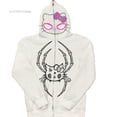 thumbnail image 3 of Sanrio-Sudadera gótica con estampado de Hello Kitty Spider para mujer, cárdigan suelto de estilo Punk, abrigo para parejas, sudaderas con capucha para Halloween, Otoño, nuevo, 3 of 4