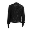 thumbnail image 6 of Aboser Sequin Tops for Women Evening Party Dressy Blouse Sexy Deep V Shirts Sparkle Long Sleeve Shirt Cocktail Night Shimmer Glitter Blouses, 6 of 6