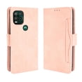 thumbnail image 3 of Moto One 5G Ace Case, PU Leather Folio Protective Phone Cover Magnetic Closed Bumper Soft TPU Shockproof Flip Wallet Case for Motorola Moto One 5G Ace, Pink, 3 of 6