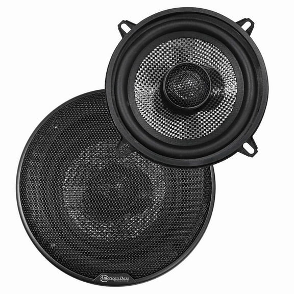 American Bass SQ 5.25" Full Range Car Speakers – 120W Max, 4 Ohm (Pair)