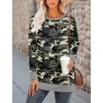 thumbnail image 6 of ONLYSHE Women's Casual Drop Long Sleeve Tunic Sweatshirt with Side Slits, S-3XL, 6 of 7