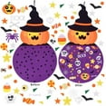 thumbnail image 4 of Halloween Decoration DIY Felt with Ornaments,DIY Felt Crafts Witch Set Wall Hanging Decoration with 49Pcs Detachable Ornaments for Toddler Gifts Party Favor Supplies, 4 of 6