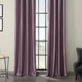 thumbnail image 4 of Half Price Drapes Ice Vintage Dupioni Silk Room Darkening Curtains for Bedroom(1 Panel), 50WX 84L, 4 of 6