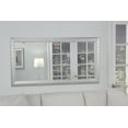 thumbnail image 2 of Full Length Leaner Mirror Glam Metallic Silver 64" x 30" by Martin Svensson Home, 2 of 6