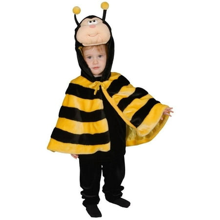 Dress Up America Little Honey Bee, Yellow/Black, 12-24 Months