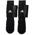 thumbnail image 2 of adidas Unisex-Child Performance Youth Sock Shin Guards, Black/White, Small, 2 of 7