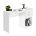 thumbnail image 3 of Techni Mobili Home Office Computer Desk with Storage, White, 3 of 10