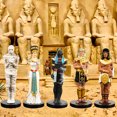 thumbnail image 6 of Bbiamsleep 5 Pcs Egyptian Figurines Ancient Egypt Figurines Mini Egyptian Models Mummy Figurine Anubis Statue Egyptian Gods for Home Decor Christmas Party Gifts, 6 of 7