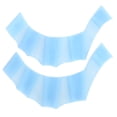 thumbnail image 4 of 1 Pair Blue Size M Frog-shaped Silicone Swimming Hand Paddles - Soft, Foldable Hydrodynamic Webbed Gloves for Beginners, Boosts Swimming Speed with Elastic, Reusable & Comfortable Design, Easy to, 4 of 6