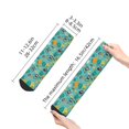 thumbnail image 2 of Bingfone Trucks And Excavators Design Patterned Men's Women's Casual Cotton Socks, 2 of 5