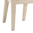 thumbnail image 4 of Benjara 23" Set of 2 Wood Accent Chairs- Padded Curved Back and Seats- Gray, 4 of 5