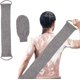 thumbnail image 1 of Juego de 2 piezas de exfoliante corporal en fibra de bambú, correa de lavado de espalda de fibra de bambú, exfoliante de espalda, guantes exfoliantes naturales para baños de espalda, cuerpo y cara para mujeres y hombres JM MX-0135518FYD, 1 of 5