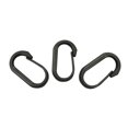 thumbnail image 3 of Agiferg Outdoor plastic Carabiner D-Ring Key Chain Clip Hook Outdoor Buckle 10PCS, 3 of 5