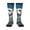 3 Black, variant on Starry Sky Cloud Bulldog Thigh High Socks Extra Long Stretchy Sock Women Over Knee High Opaque Stocking Daily Wear