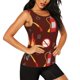 thumbnail image 2 of Fotbe Fire Extinguisher Blusas Sin Mangas para Mujer – Estilo Casual, Corte Suelto, Slim-Fit, Cuello Redondo Deportivo, Tops de Verano para Gimnasio y Yoga-Large, 2 of 7
