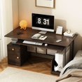 thumbnail image 3 of Write Bedroom Office Desks Study Secretaire Workbench Modern Office Desks Simplicity Table Escritorio Ordenador Furniture QF50OD My Lux Decor Round, 3 of 24