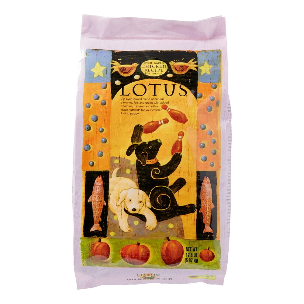 Lotus Puppy Recipe Dry Dog Food, 12.5 lb