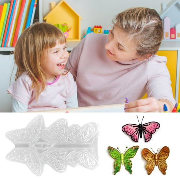 3D Creative Resin Molds Silicone Resin For Diy Topper Decoration Craft Gifts Resin Casting Epoxy Resin Molds For Diy Resin Home Decoration Silicone Molds For Epoxy Resin Cleaning Supplies