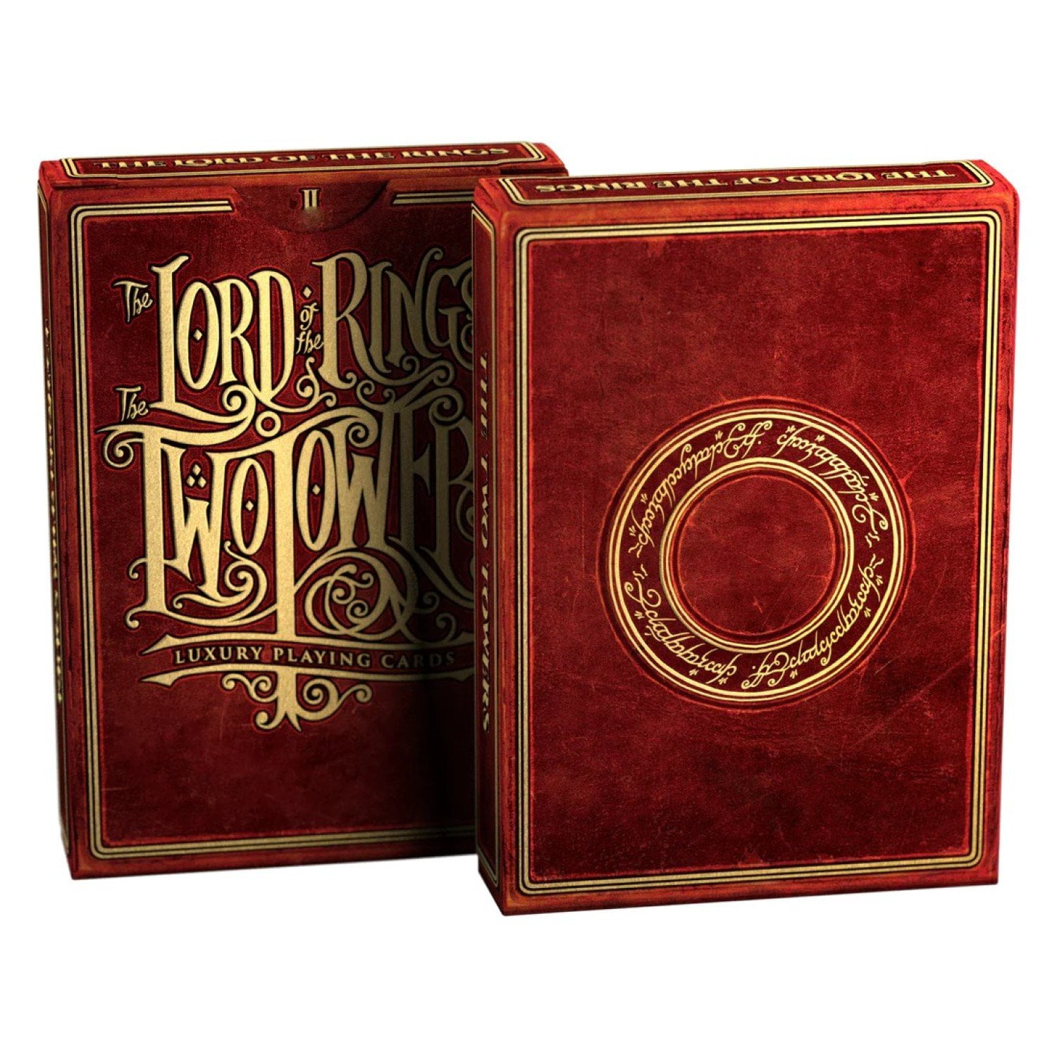 Kings Wild Project The Lord of the Rings Triple Set - Three Deck Luxury Playing Cards Premium Collectible Box Set Inspired by J.R.R. Tolkiens Middle Earth