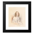 thumbnail image 2 of Leopold Fischer 15x17 Black Modern Framed Museum Art Print Titled - Portrait of a Young Woman (1843), 2 of 5