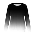 thumbnail image 4 of ylioge Long Sleeve Shirts for Women, Women's Crewneck Sweatshirts Casual Loose Ombre Tie Dye Blouses Tops Fall Reduced Price and Clearance Sale, 4 of 4