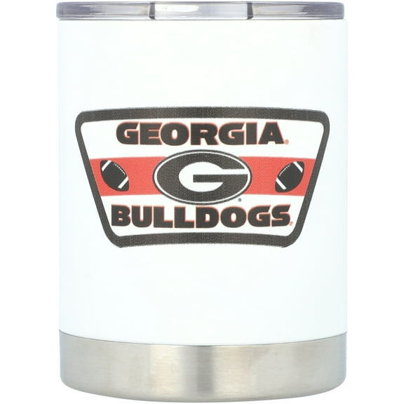 Georgia Bulldogs 12oz. Lowball Old-School Design Tumbler