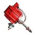 thumbnail image 3 of Ignition Distributor w/Cap & Rotor Compatible with Chevy GM SBC 262 267 305 307 327 350 400 small blocks 402 454 big blocks BBC V8 65k Coil HEI GM08, 3 of 5
