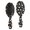Halloween Ghost Tomb Mushroom, variant on Halloween Gnome Pumpkin Pattern Brush, Detangling Hair Brush,Oval Paddle Hair Brush, Round Tip Bristles Gifts for Holiday Birthday Gifts
