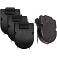 thumbnail image 1 of 1InTheOffice Cubicle Clips, Black, 12/Pack (Black), 1 of 1