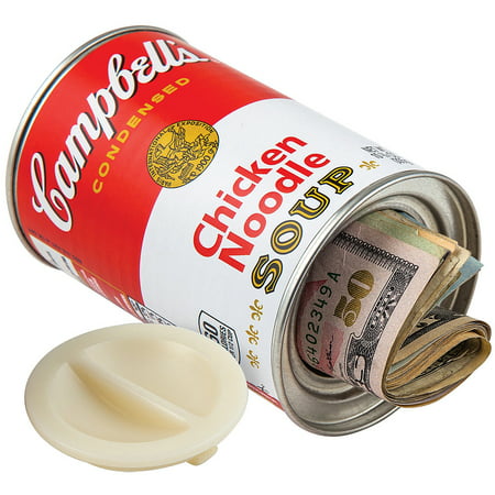Campbell's Soup Secret Safe Looks Real Hides Cash Jewelry & Keys In (Best Way To Hide Cash)