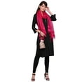 thumbnail image 5 of eloria Women's Neck Wrap Designer Checked Organza Dupatta Indian Long Stole, 5 of 5