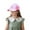 C-1825Pink, variant on TEDOYE Toddler Boys Hat Children Baseball Cap Summer Cartoon Prints Caps Car Girls Trucker Kids Sun Kids Hat Relaxed Fit Wear, 2-7 Years