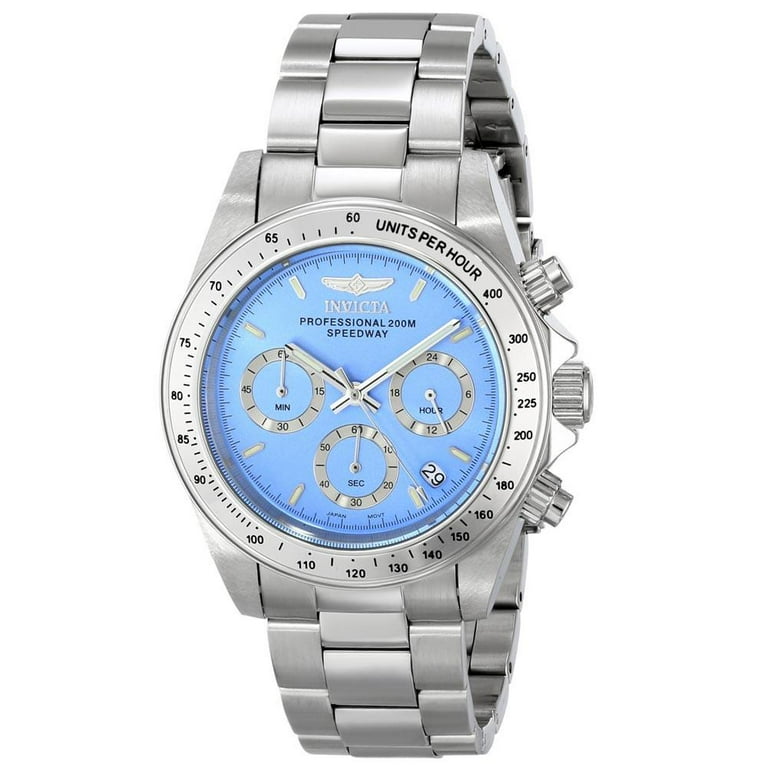 Invicta Women's 16655 Speedway Blue Dial Steel Bracelet