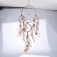 thumbnail image 2 of hecho a mano, colgante , decoración de pared para el hogar, blanco # 1 marrón Sunnimix Dream Catcher Net, 2 of 7