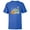 Royal, variant on The Simpsons Bart Simpson I’m Bad to the Bone Skateboard - Short Sleeve T-Shirt for Kids - Customized-Royal