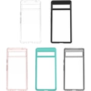 Pixel 7A Case Google 7A Case with Screen Protector Premium Clear Back Panel + TPU Bumper Cover for Google Pixel 7A(YKL Clear)