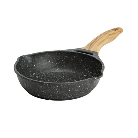 The Pioneer Woman Prairie Signature Cast Aluminum 8" Fry Pan, Charcoal Speckle