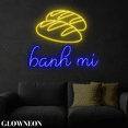 thumbnail image 3 of Glowneon Banh Mi Neon Light, Vietnamese Banh Mi Led Light, Wall Decor, 3 of 5