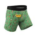 thumbnail image 3 of The Blitzened - Shinesty Reindeer Beer Ball Hammock Pouch Underwear With Fly  4X, 3 of 5