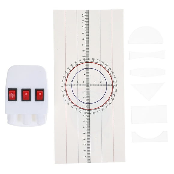 Demostrador de refracción completa de luz Demostración de reflejo de luz Kit de experimento de óptica física Regalo para niños Equipo de ciencia de juguete sin batería