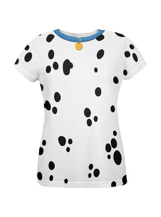 Dalmatian Print Kids T-Shirt/ Dalmatian Shirt/ Dalmatian Costume/ Animal Print T-Shirt 3T