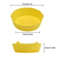 thumbnail image 3 of Air Fryer Silicone Pot Airfryer Accessories Baking Basket Replacement Liners, 3 of 5