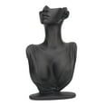 thumbnail image 3 of Soporte de maniquí para pendientes, soporte de maniquí para pendientes, exhibición de joyas de resina, modelo de maniquí, busto, soporte de exhibición de collares, mejore su experiencia, 3 of 9