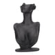 thumbnail image 1 of Soporte de maniquí para pendientes, de resina, grande, ligero, elegante, para busto, collar, color negro, 1 of 14