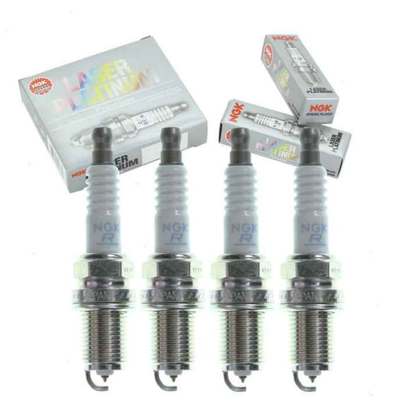 4 pc NGK Laser Platinum Spark Plugs compatible with Subaru Baja 2.5L H4 2003-2006