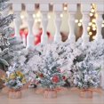 thumbnail image 5 of 3PCS Mini Desktop Christmas Decorated Tree Artificial Desktop, 5 of 5